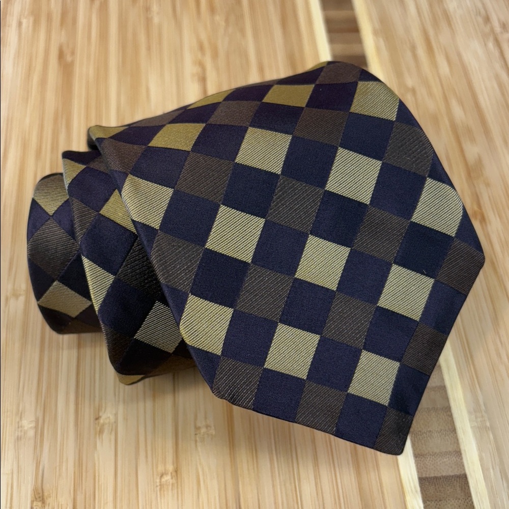 Robert Graham Checkered Silk Neck Tie